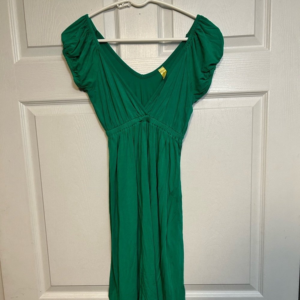 Elegant Green Women's Dress